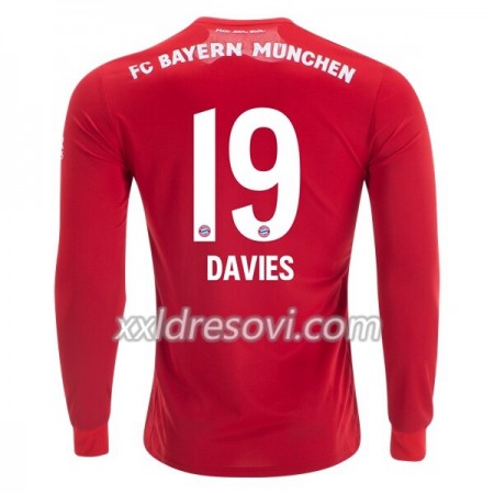 FC Bayern München Alphonso Davies 19 Domaći Nogometni Dres 2019-2020 Dugim Rukavima